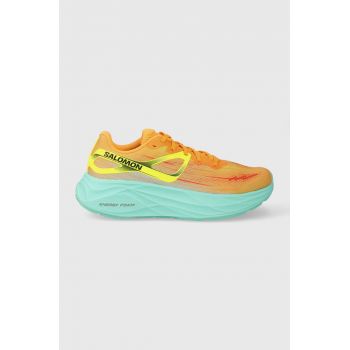 Salomon pantofi de alergat Aero Glide culoarea portocaliu de firma originali