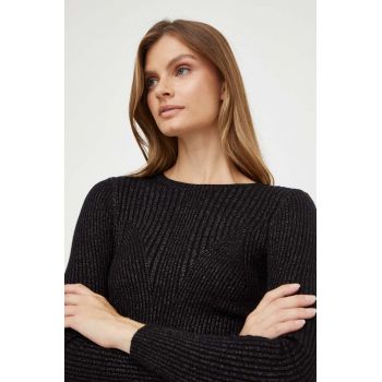 Silvian Heach pulover din amestec de lana femei, culoarea negru, light ieftin