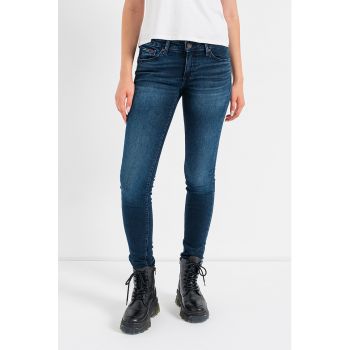 Blugi skinny cu talie medie Sophie