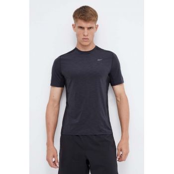 Reebok tricou de antrenament ACTIVCHILL Athlete culoarea negru, melanj