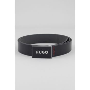 Curea de piele cu catarama logo Gerrity