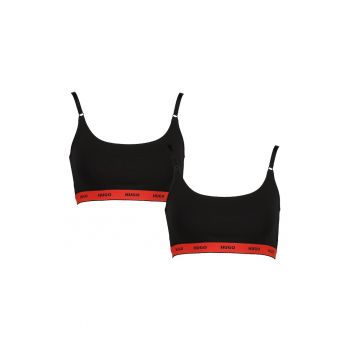 Set de bustiere cu banda logo - 2 piese
