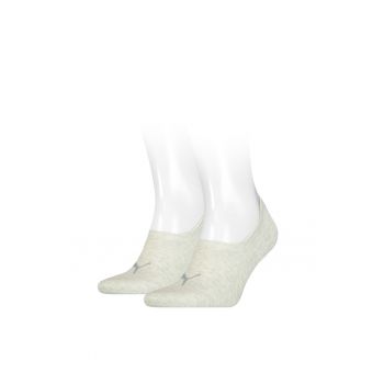Set de sosete foarte scurte unisex cu logo - 2 perechi