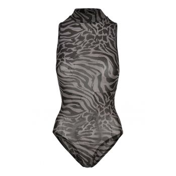 Top tip body cu animal print la reducere