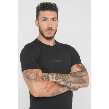 Tricou slim fit cu logo