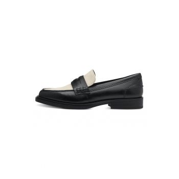 Pantofi loafer din piele si piele ecologica