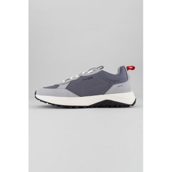 Pantofi sport cu garnituri de material textil