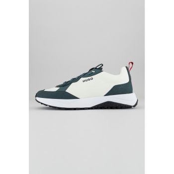 Pantofi sport cu garnituri de material textil