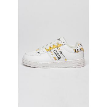 Pantofi sport de piele cu detalii logo Fondo Meyssa