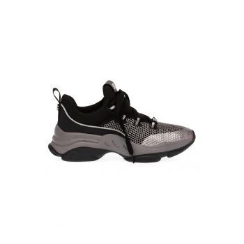 Pantofi sport low-cut slip-on cu detaliu logo