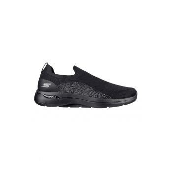 Pantofi sport slip-on de plasa cu aspect tricotat Go Walk Arch Fit-Seltos