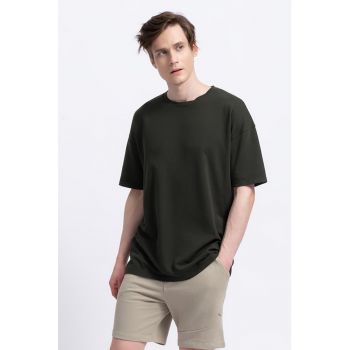 Tricou lejer unisex cu maneci cazute