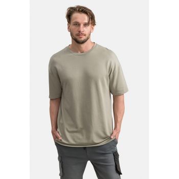 Tricou lejer unisex cu maneci cazute