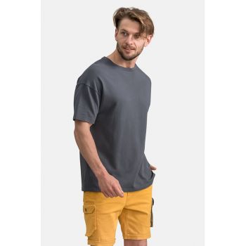 Tricou lejer unisex cu maneci cazute