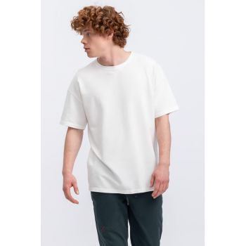 Tricou lejer unisex cu maneci cazute
