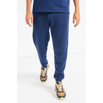 Pantaloni sport din bumbac cu talie ajustabila