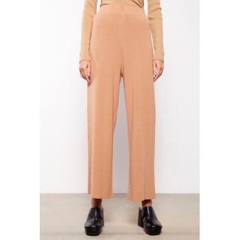 Pantaloni tricotati ampli