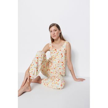 Pijama lunga fara maneci