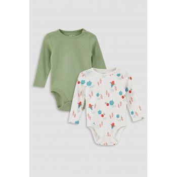 Set de body-uri cu maneci lungi - 2 piese