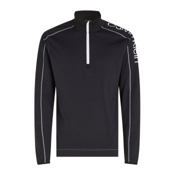 Bluza sport cu imprimeu logo si fenta cu fermoar - pentru fitness