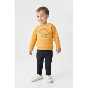 Bluza sport cu maneci cazute Roar