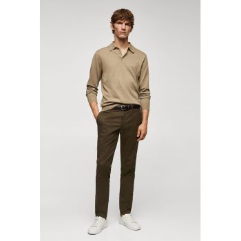 Pantaloni chino slim fit Barna