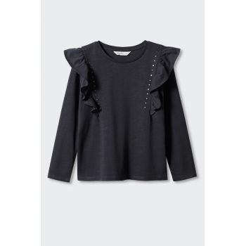 Bluza cu garnituri cu volane Stud