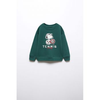 Bluza sport cu model cu desene Tennis