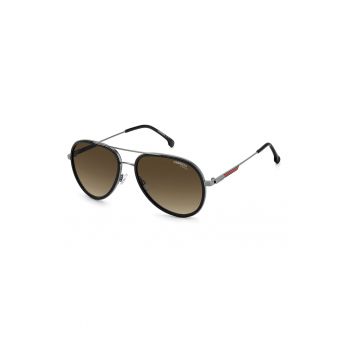 Ochelari de soare aviator unisex cu rama metalica