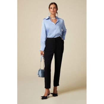 Pantaloni conici cu pensa
