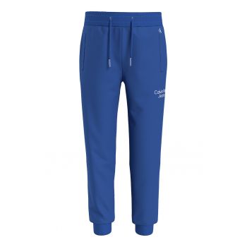 Pantaloni sport din amestec de bumbac organic cu buzunare
