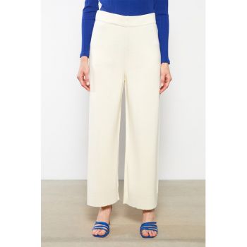 Pantaloni tricotati fin - ampli