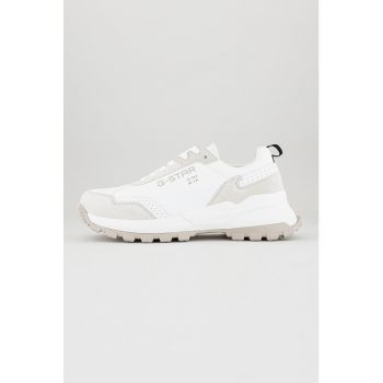 Pantofi sport de piele ecologica cu garnituri de piele intoarsa