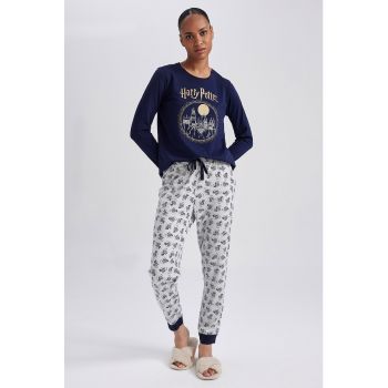 Pijama lunga cu Harry Potter