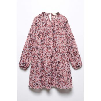Rochie cu model floral Maria