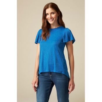 Tricou cu aspect stralucitor