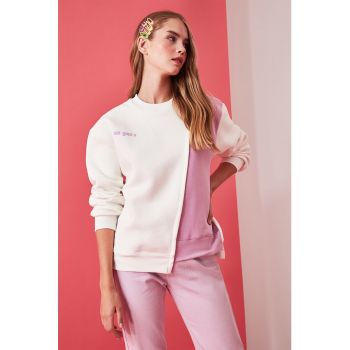 Bluza sport lejera cu imprimeu text