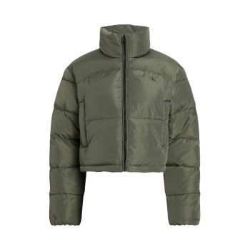 Geaca crop cu vatelina