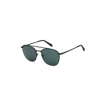 Ochelari de soare aviator cu rama metalica