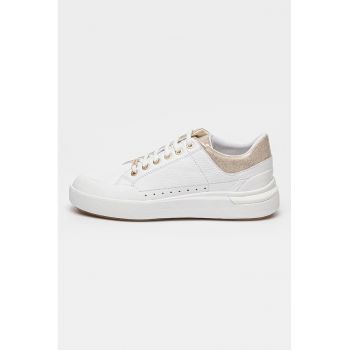 Pantofi sport cu insertii de piele