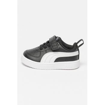 Pantofi sport de piele ecologica cu velcro Rickie