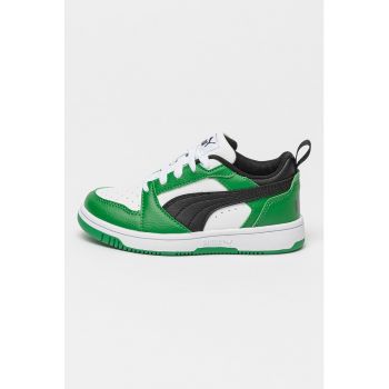 Pantofi sport de piele ecologica Rebound V6