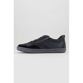 Pantofi sport de piele ecologica si piele intoarsa