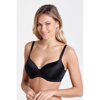 Sutien clasic cu aspect satinat