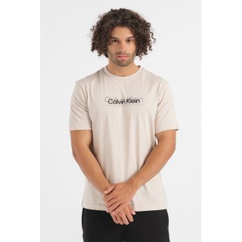 Tricou de bumbac cu imprimeu logo