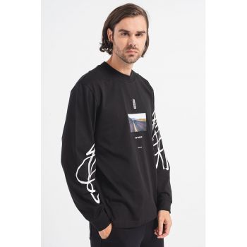 Bluza cu imprimeu foto