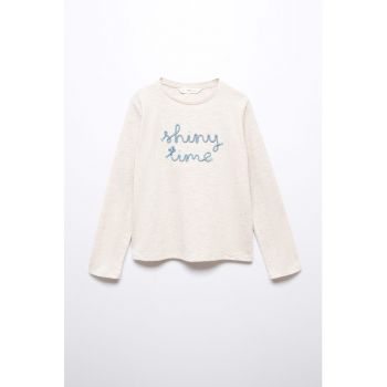 Bluza din amestec de bumbac Shinny