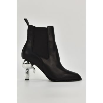 Botine Chelsea de piele