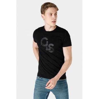 Tricou slim fit cu imprimeu