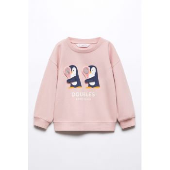 Bluza sport cu maneci cazute Doubles